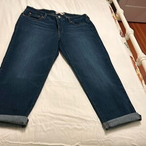 Levi’s Boyfriend jeans. Size 16. True to size & loose fit.